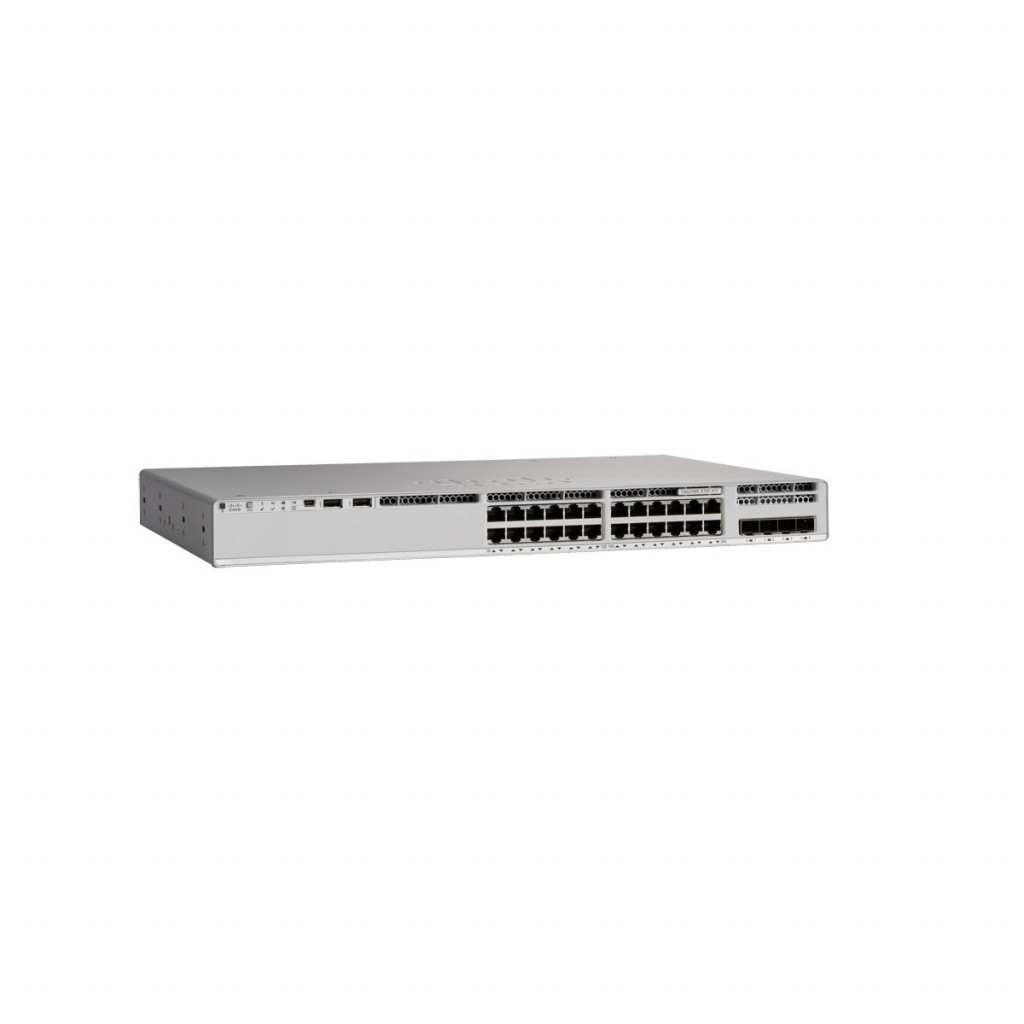 سوئیچ شبکه 24 پورت +PoE سیسکو مدل C9300-24P-A